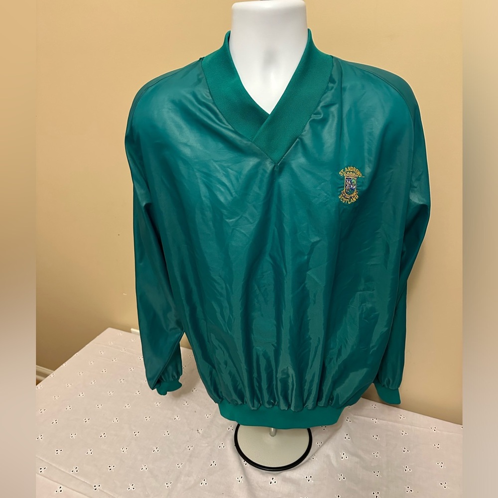 Bruce Clark Old Course At St. Andrews Golf Poncho golf large